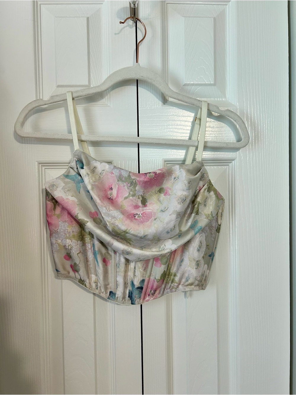Victoria's Secret Very Sexy Satin Draped Corset Top